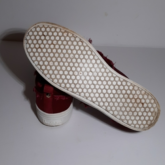 Sam Edelman 7.5 wine red sneakers - Picture 6 of 6
